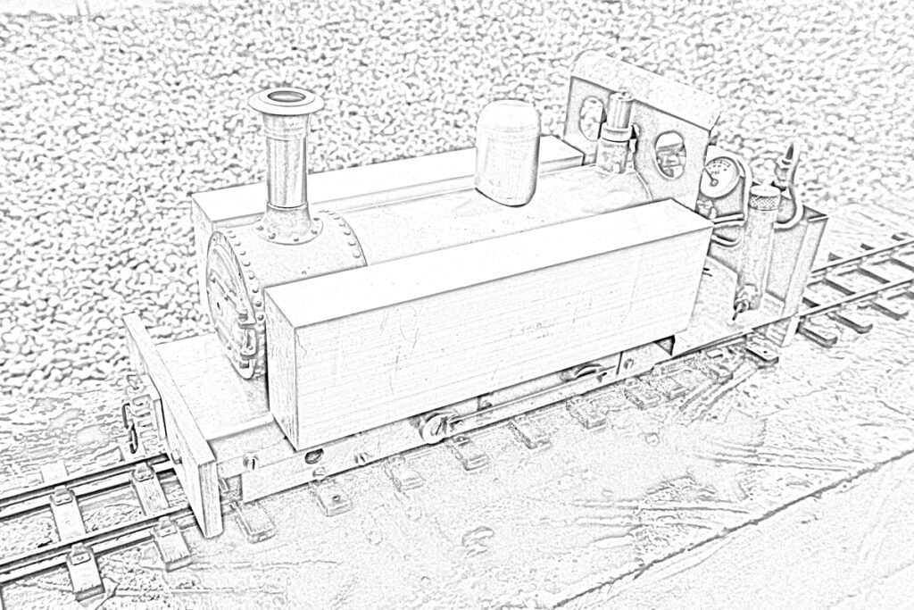 Steam Loco no.14 Sulphur